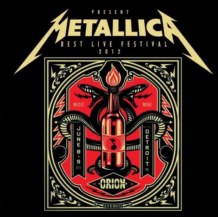 VINILO METALLICA / BEST LIVE FESTIVAL 2012 1LP2