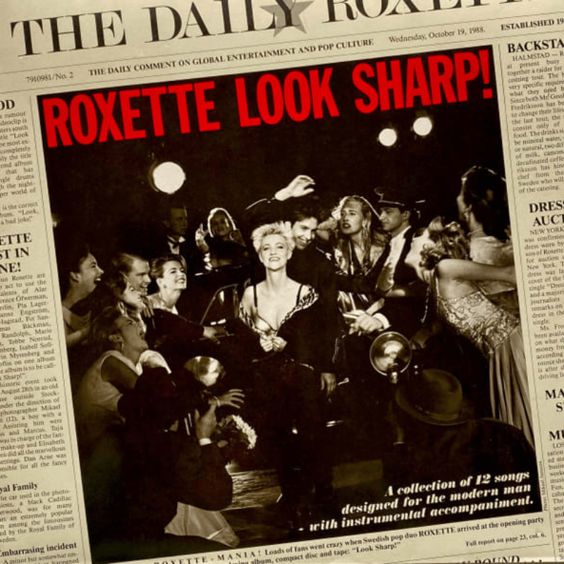 VINILO ROXETTE/ LOOK SHARP (+ Magazine) 1LP1