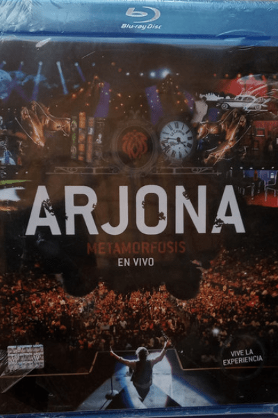 BLU RAY RICARDO ARJONA/ METAMORFOSIS EN VIVO 1BR1