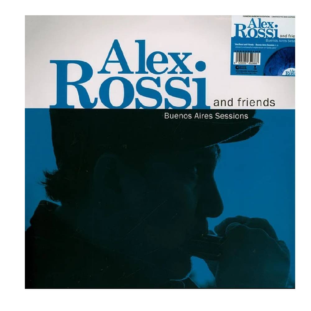 VINILO ALEX ROSSI AND FRIENDS/ BUENOS AIRES SESSION BLUE 1LP1