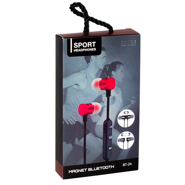 AUDIFONO ZUENA/ SPORT MAGNET BT IN EAR RED1