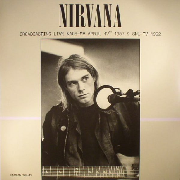 VINILO NIRVANA / BROADCASTING LIVE KAOS 1987 1LP1