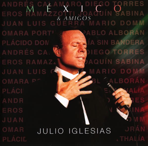 CD JULIO IGLESIAS/ MEXICO & AMIGOS 1CD1
