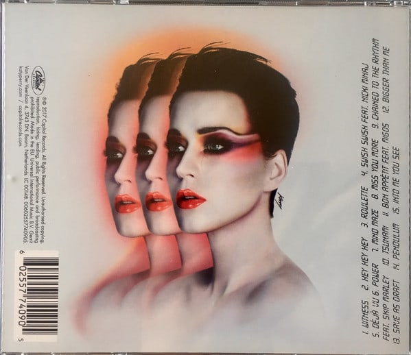 CD KATY PERRY/ WITNESS EU 1CD2