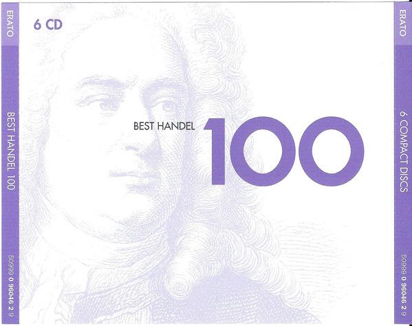 CD CLASICOS WARNER/ 100 BEST HANDEEL 6CD1