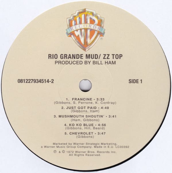 VINILO ZZ TOP/ CINCO: THE FIRST FIVE LPS 5LP2