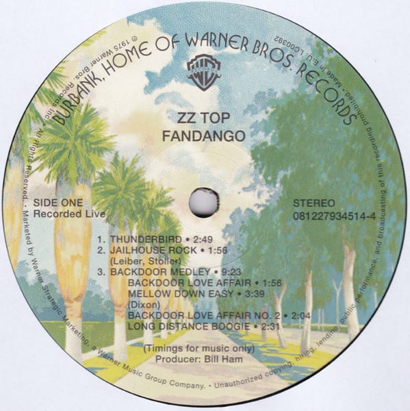 VINILO ZZ TOP/ CINCO: THE FIRST FIVE LPS 5LP3