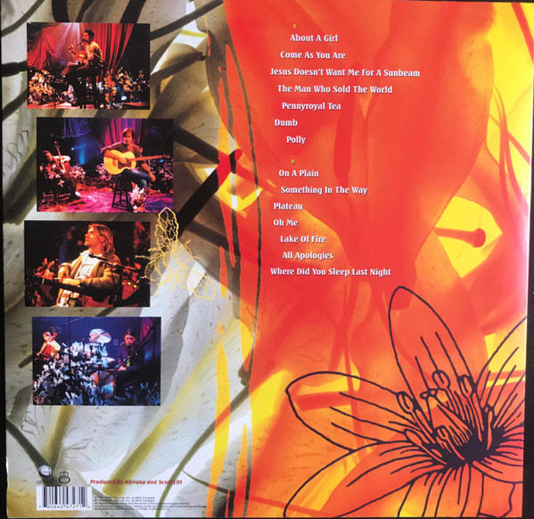 VINILO NIRVANA / MTV UNPLUGGED IN NEW YORK 1LP2