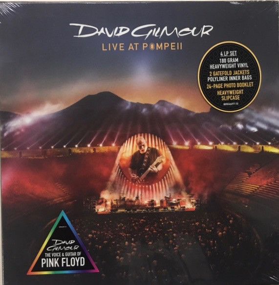 VINILO DAVID GILMOUR/ LIVE AT POMPEII 4LP1