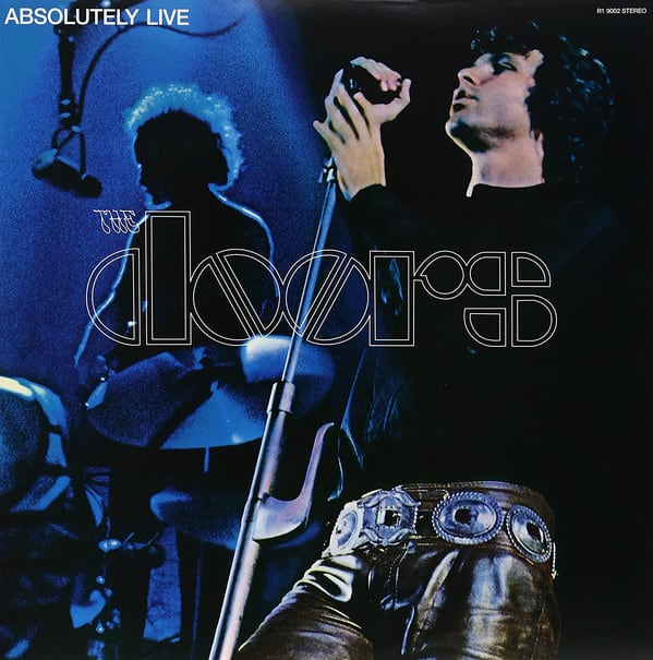 VINILO THE DOORS / ABSOLUTELY LIVE LIMITED EDITION BLUE 2LP4