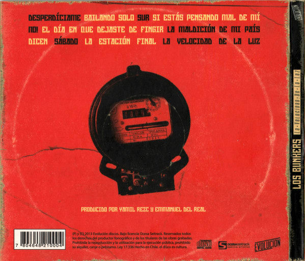 CD LOS BUNKERS/ LA VELOCIDAD DE LA LUZ (DIGIPACK) 1CD2