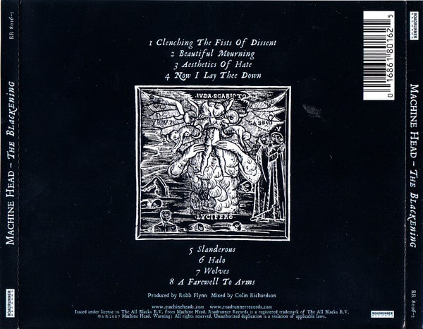 CD MACHINE HEAD/ THE BLACKENING 1CD2