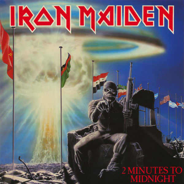 VINILO IRON MAIDEN/ 2 MINUTES TO MIDNIGHT 1LP1