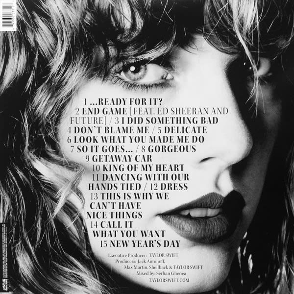 VINILO TAYLOR SWIFT/ REPUTATION (PICTURE DISC) 2LP2