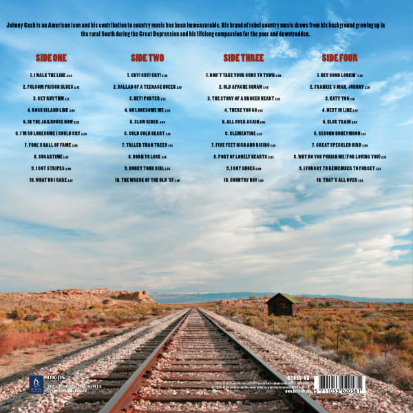VINILO JOHNNY CASH/ THE BEST IN BLACK 2LP2