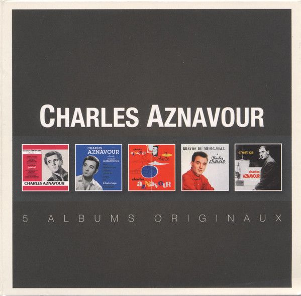 CD CHARLES AZNAVOUR/ ORIGINAL ALBUM SERIES 5CD1
