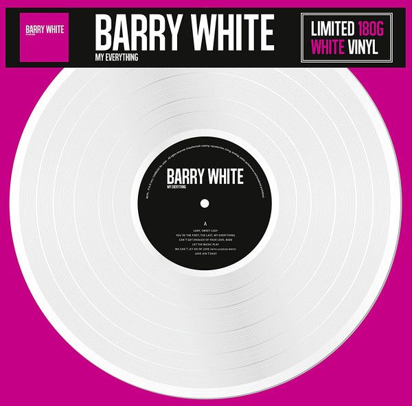 VINILO BARRY WHITE / MY EVERYTHING 1LP1