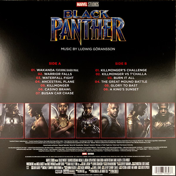 VINILO VARIOS ARTISTAS/ BLACK PANTHER - ORIGINAL SOUNDTR 1LP2