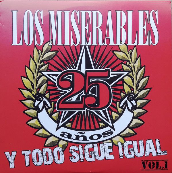 VINILO LOS MISERABLES/ 25 AÑOS VOL. 1 1LP1