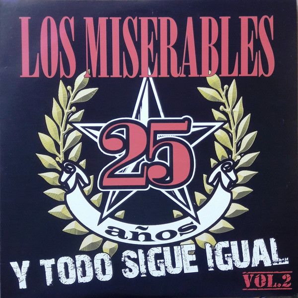 VINILO LOS MISERABLES/ 25 AÑOS VOL. 2 1LP1