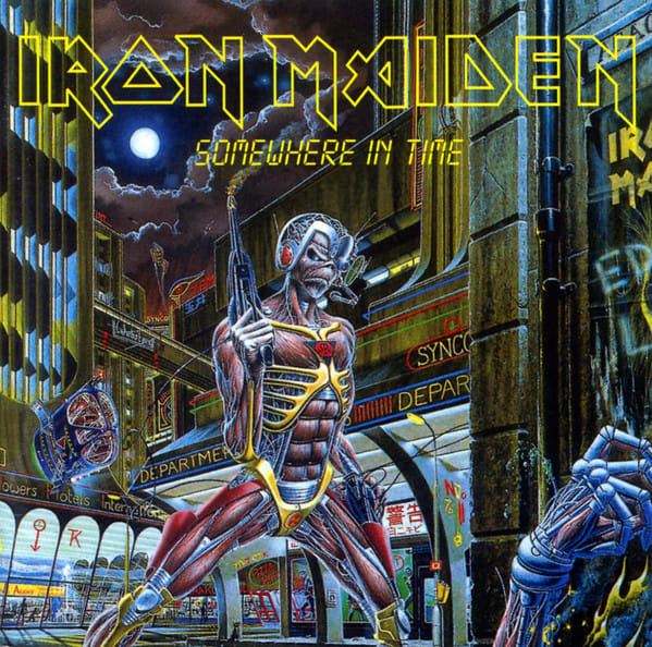 CD IRON MAIDEN/ SOMEWHERE IN TIME 1CD1