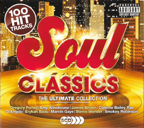 CD VARIOS ARTISTAS/SOUL CLASSICS-THE ULTIMATE COLLECTION 5CD1