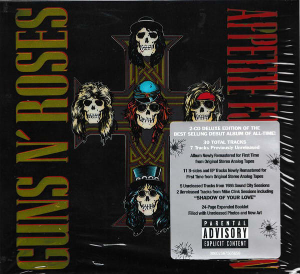 CD GUNS N' ROSES/ APPETITE FOR DESTRUCTION 2CD1