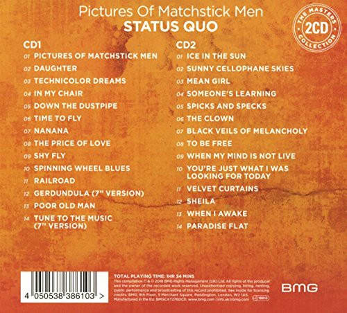 CD STATUS QUO/ PICTURES OF MATCHSTICK MEN 2CD2