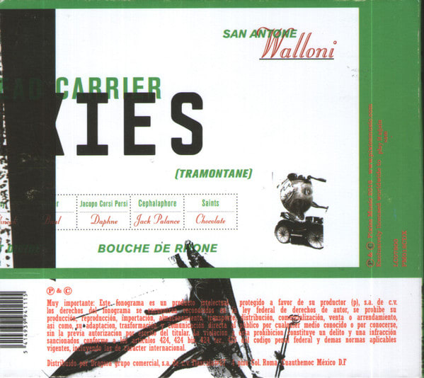 CD PIXIES/ HEAD CARRIER (DIGIPACK) 1CD2