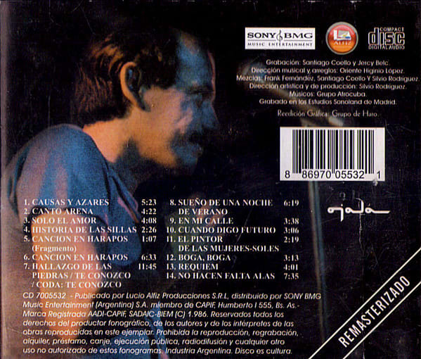 CD SILVIO RODRIGUEZ/ CAUSA Y AZARES VOLUMEN 1 Y 2 2CD2