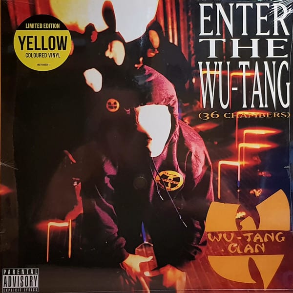 VINILO WU-TANG CLAN/ ENTER  (36 CHAMBERS) LIMITED EDITION YE COLOURED YELLOW 1LP1