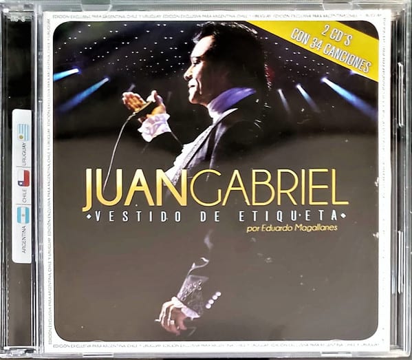 CD JUAN GABRIEL / VESTIDO DE ETIQUETA POR EDUARDO MAGALLANES 2CD1