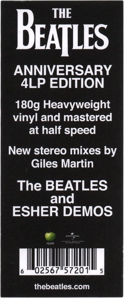 VINILO THE BEATLES/ THE BEATLES AND ESHER DEMOS 4LP2
