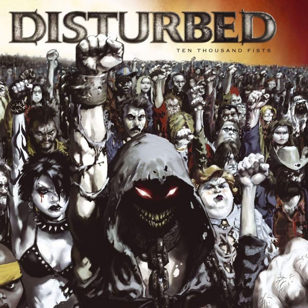 CD DISTURBED/ TEN THOUSAND FISTS 1CD1
