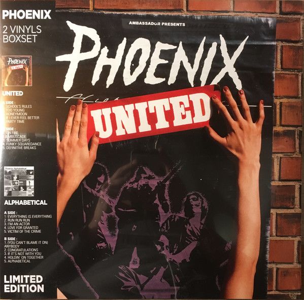 VINILO PHOENIX/ UNITED & ALPHABETICAL 2LP1