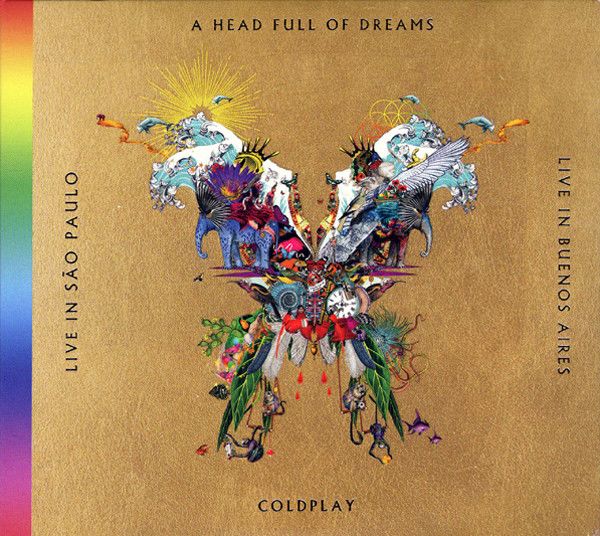 CD COLDPLAY/ LIVE IN BUENOS AIRES / SAO PAULO A HEAD FULL OF DREAMS 4(2CD+2DVD)1