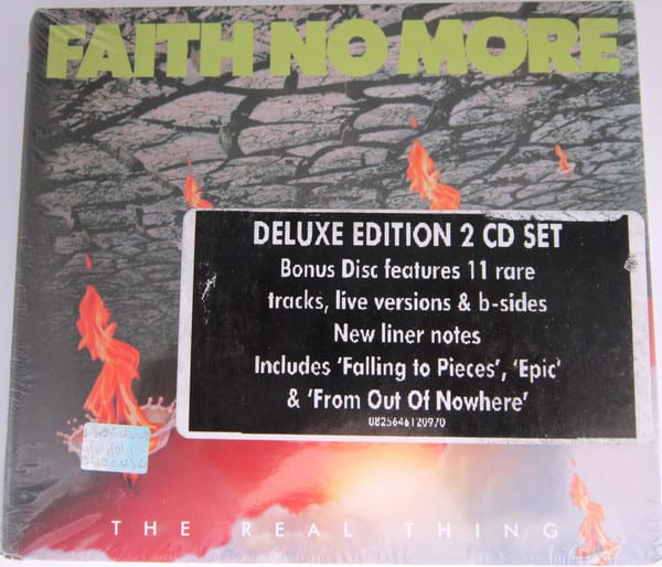 CD FAITH NO MORE/ THE REAL THING 2CD1