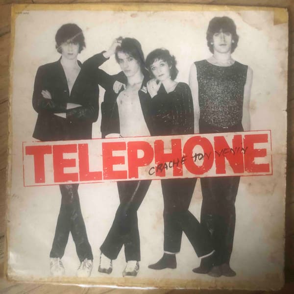 VINILO TELEPHONE/ CRACHE TON VENIN 1LP1