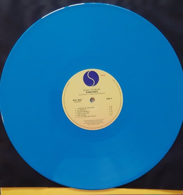 VINILO RAMONES/ ROAD TO RUIN (LIMITED EDITION BLUE) 1LP4