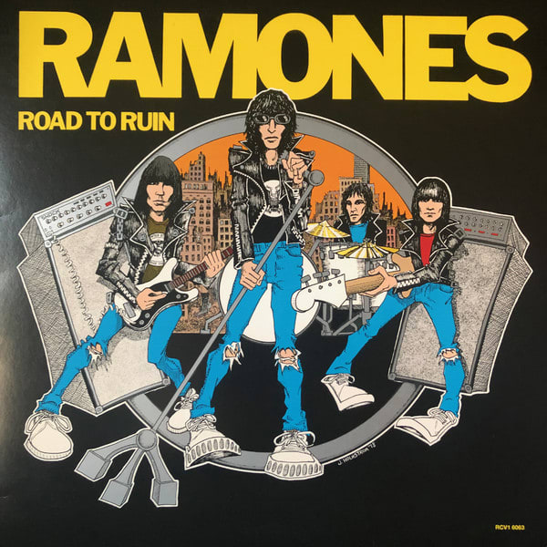 VINILO RAMONES/ ROAD TO RUIN (LIMITED EDITION BLUE) 1LP1