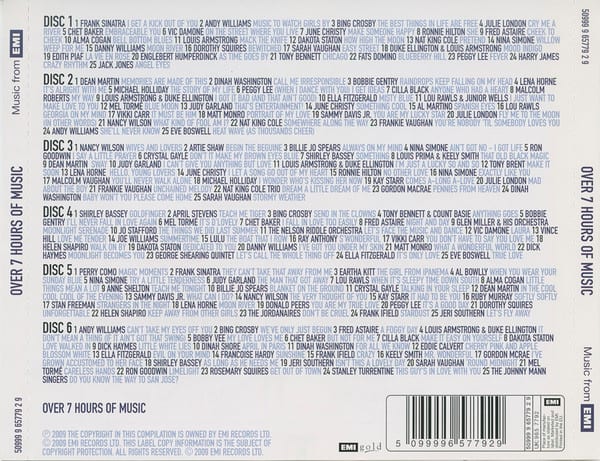 CD VARIOS ARTISTAS/ EASY - 150 ORIGINAL HITS 6CD2