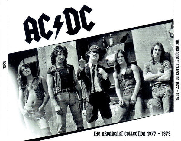 CD AC/DC/ THE BROADCAST COLLECTION 1977 - 1979 4CD1