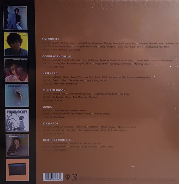 VINILO TIM BUCKLEY/ THE ALBUM COLLECTION 1966-1972 7LP2