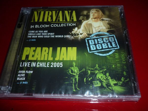 CD PEARL JAM-NIRVANA/ LIVE IN CHILE 2005 / IN BLOOM COLLECTION 2CD1