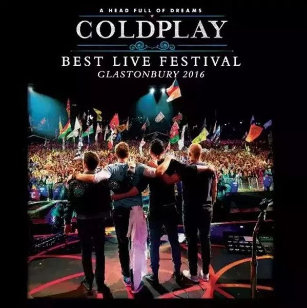 CD COLDPLAY/ LIVE AT GLASTONBURY FESTIVAL 1CD1