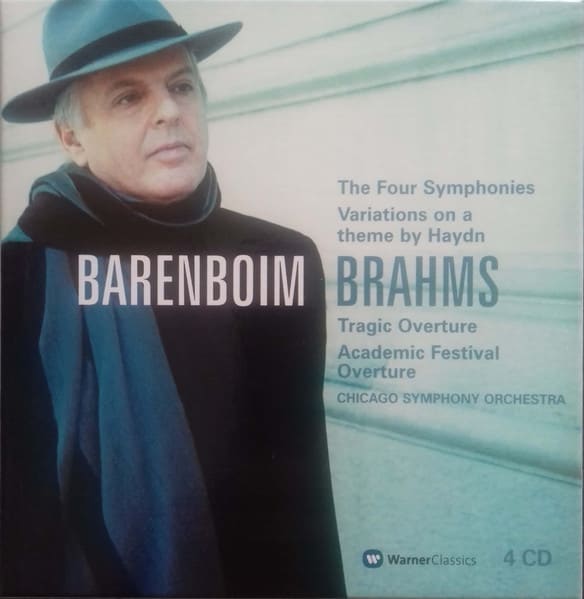 CD DANIEL BARENBOIM/ BRAHMS: SYMPHONIES NOS 1-4 ORCHESTR 4CD1