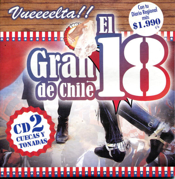 CD EL GRAN 18 DE CHILE/ FOLCLORE - CUECAS 2 1CD1