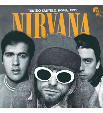 VINILO NIRVANA/ TEATRO CASTELLO ROMA 1991 1LP1