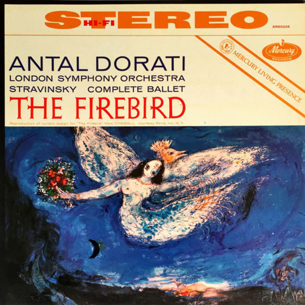 VINILO ANTAL DORATI/ STRAVINSKY THE FIREBIRD (COMPLETE BALLET)  1LP1