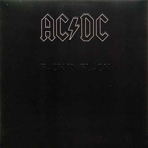VINILO AC/DC/ BACK IN BLACK (Embossed) 1LP1
